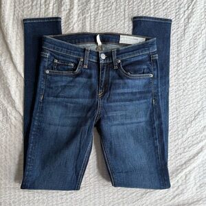 Rag & Bone High Rise Skinny Jeans